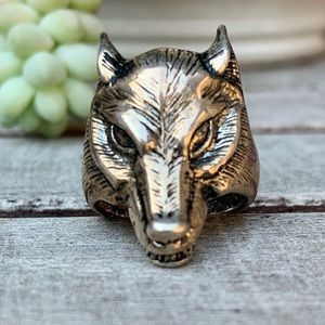 ▪️G&S Vintage Biker Ring “Wolf”▪️